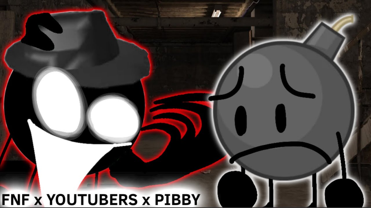 FNF x YOUTUBERS x PIBBY Concept | Vs Jkay | Annoying Sucker