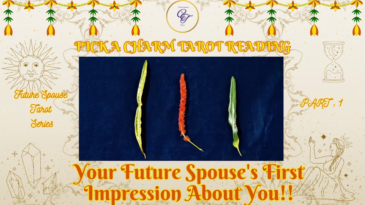 Future Spouse's First Impression About You!!|PICK A CHARM READING| #tarot #futurespouse #pickacard