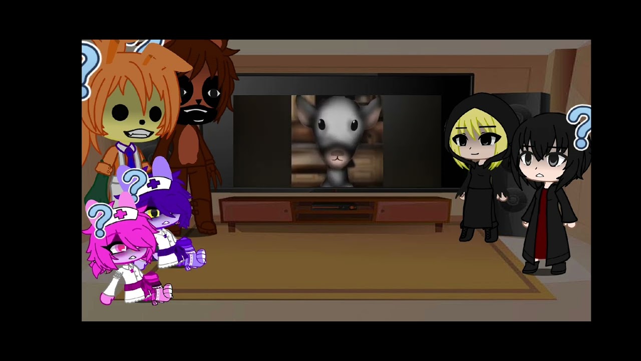 Terrible Mouse And Analog Horror React to The Wolf and seven Little Goats (Analog Horror)