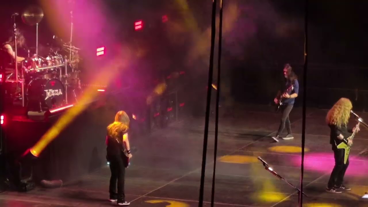 Megadeth live Québec City Centre Videotron 6/3/2026
