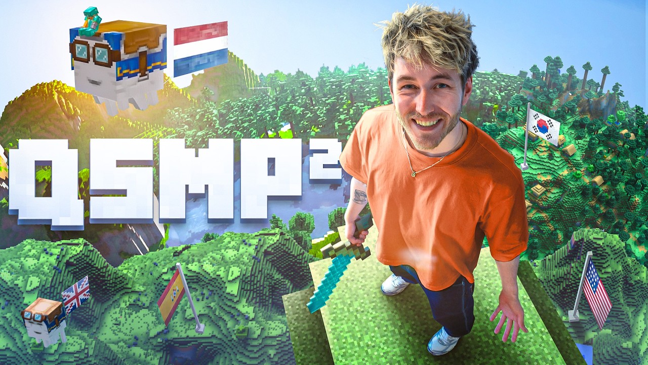 🔴LIVE: Minecraft QSMP 2 - DAY 4