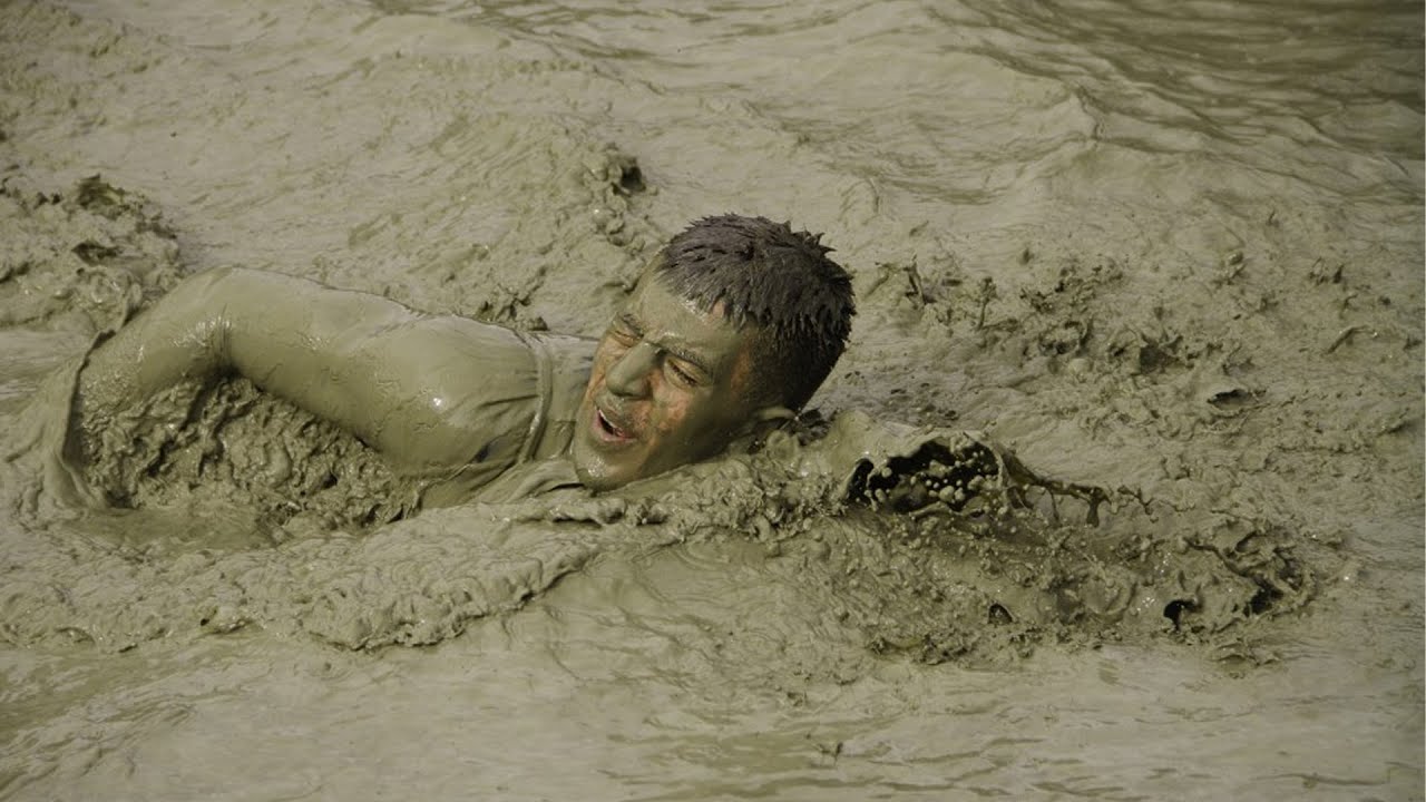 Swimming In Mud! || Sports & Public Services Students Take On The Nuts Challenge!