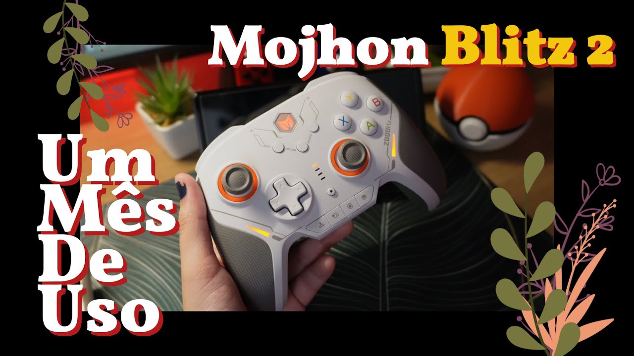 Controle GAMER - Mojhon Blitz 2 - Um m&ecirc;s de Uso