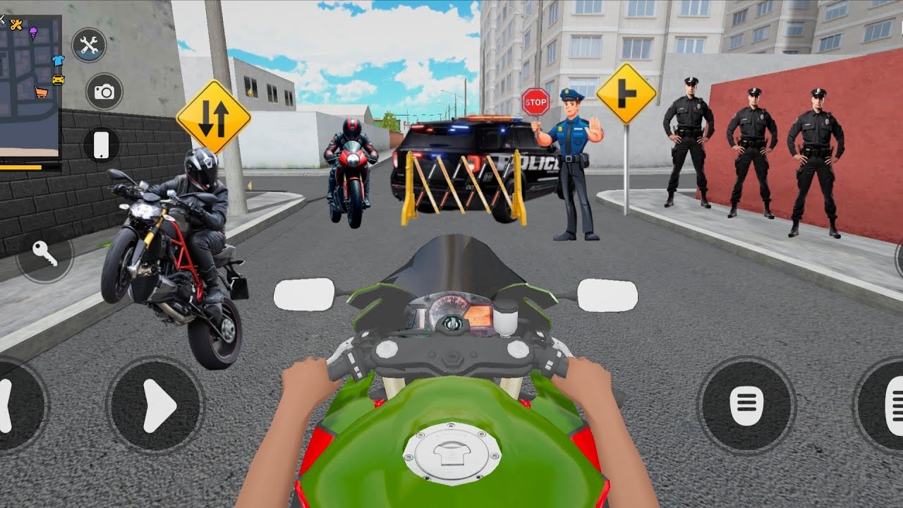 Elite Motos 2 Online 😱 Polícia Bateu o Carro na Cidade! Ep...190