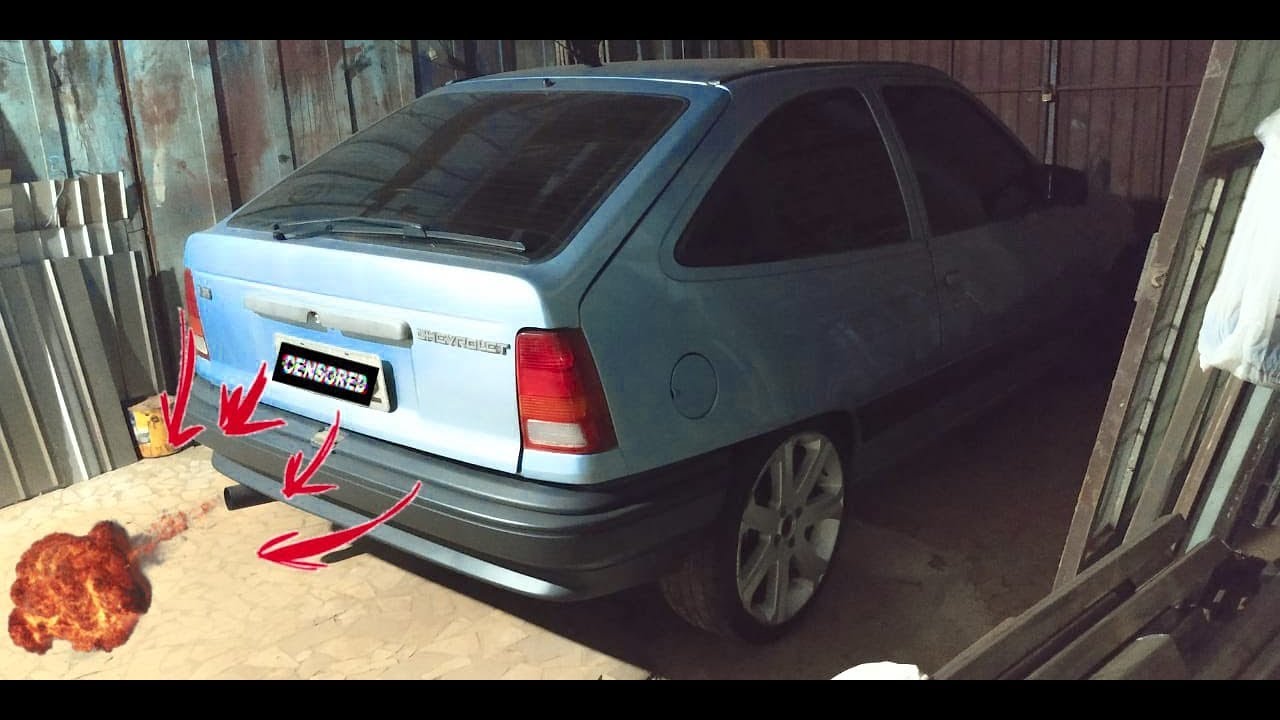 Ronco brutal do Kadett ASPRO