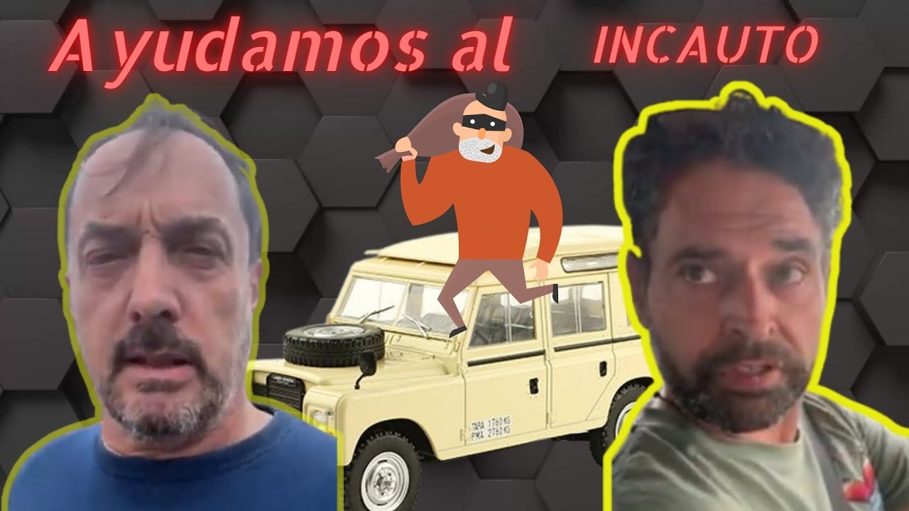 Encontramos a los colaboradores del robo del  land Rover del incauto