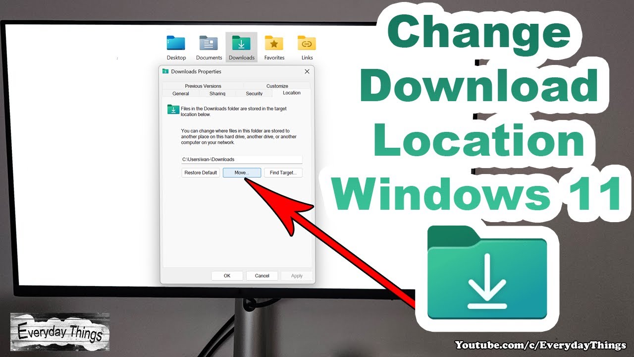 How to Change Download Location in Windows 11