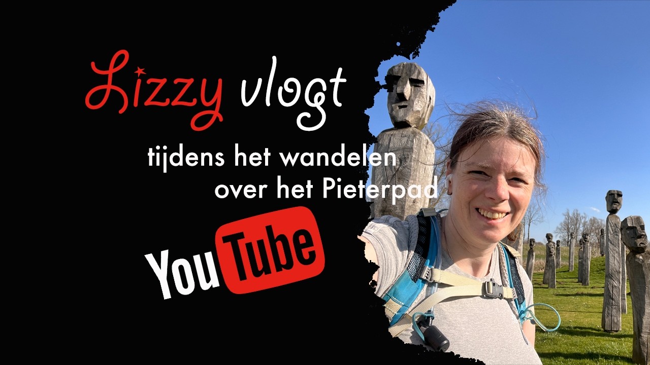 Vlog #371 Lizzy ziet ooievaars op het Pieterpad