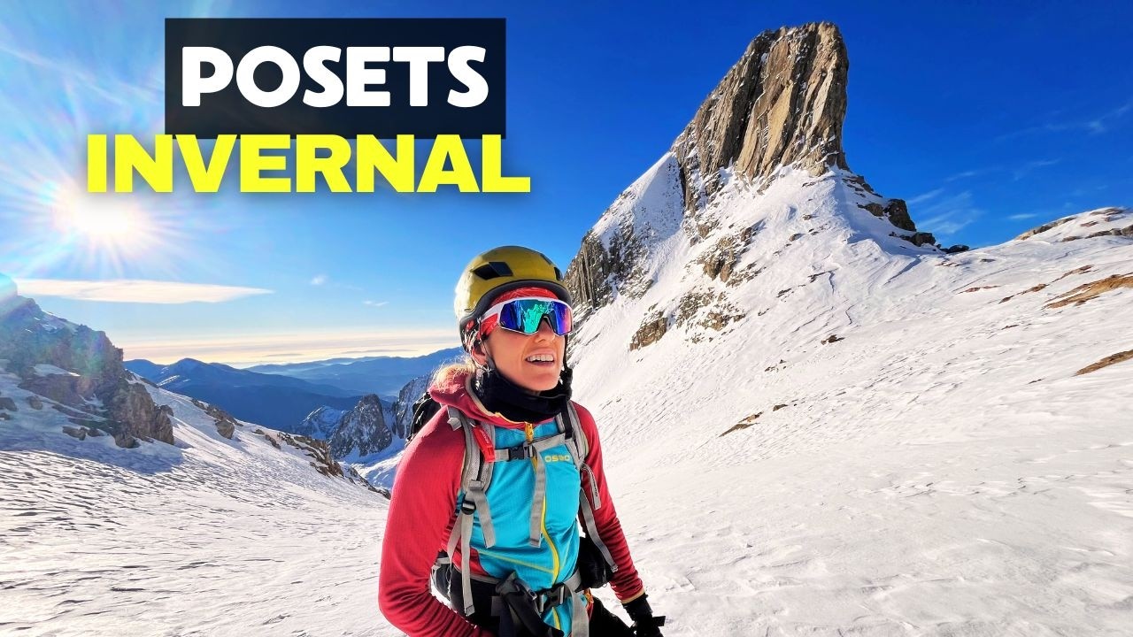 Solos en el Posets en pleno invierno