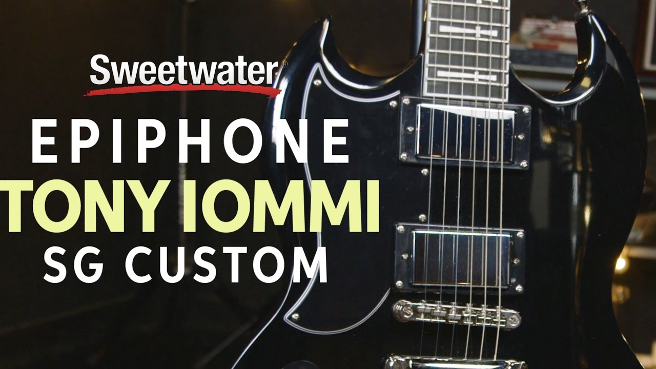 Epiphone Tony Iommi SG Custom Electric Guitar Review