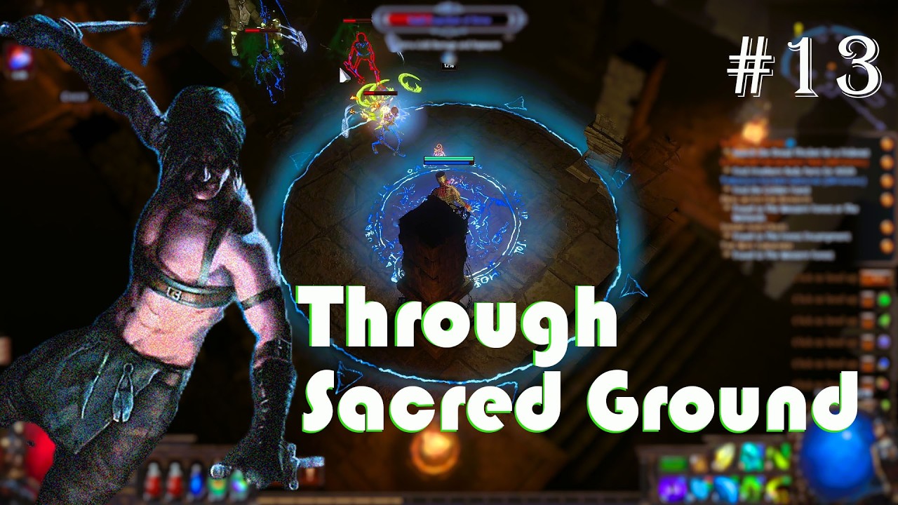 Through Sacred Ground | Path of Exile 1 (3.27) | Shadow | Act 2 | Gameplay (13)