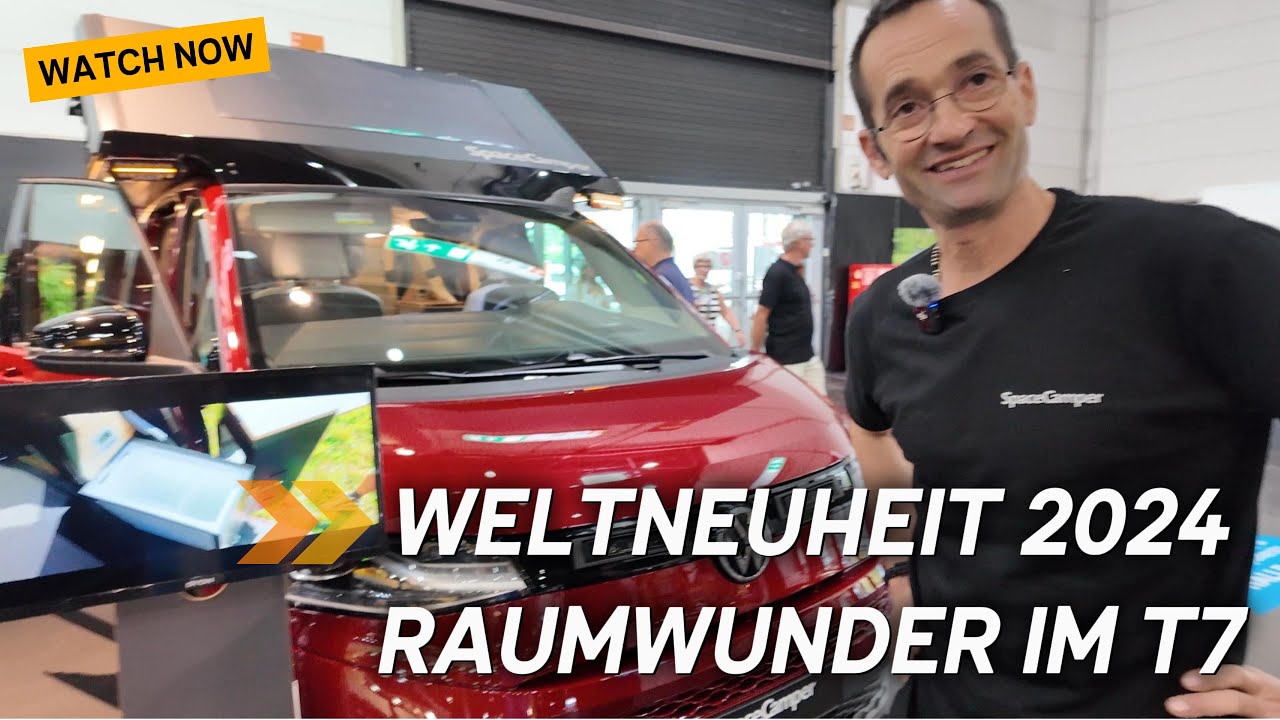 Der beste und neueste VW T7 Umbau im Jahre 2024 wurde auf dem Caravan Salon 2024 vorgestellt.