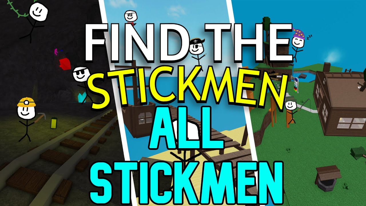 Speed running all stickmen in Find the Stickmen
