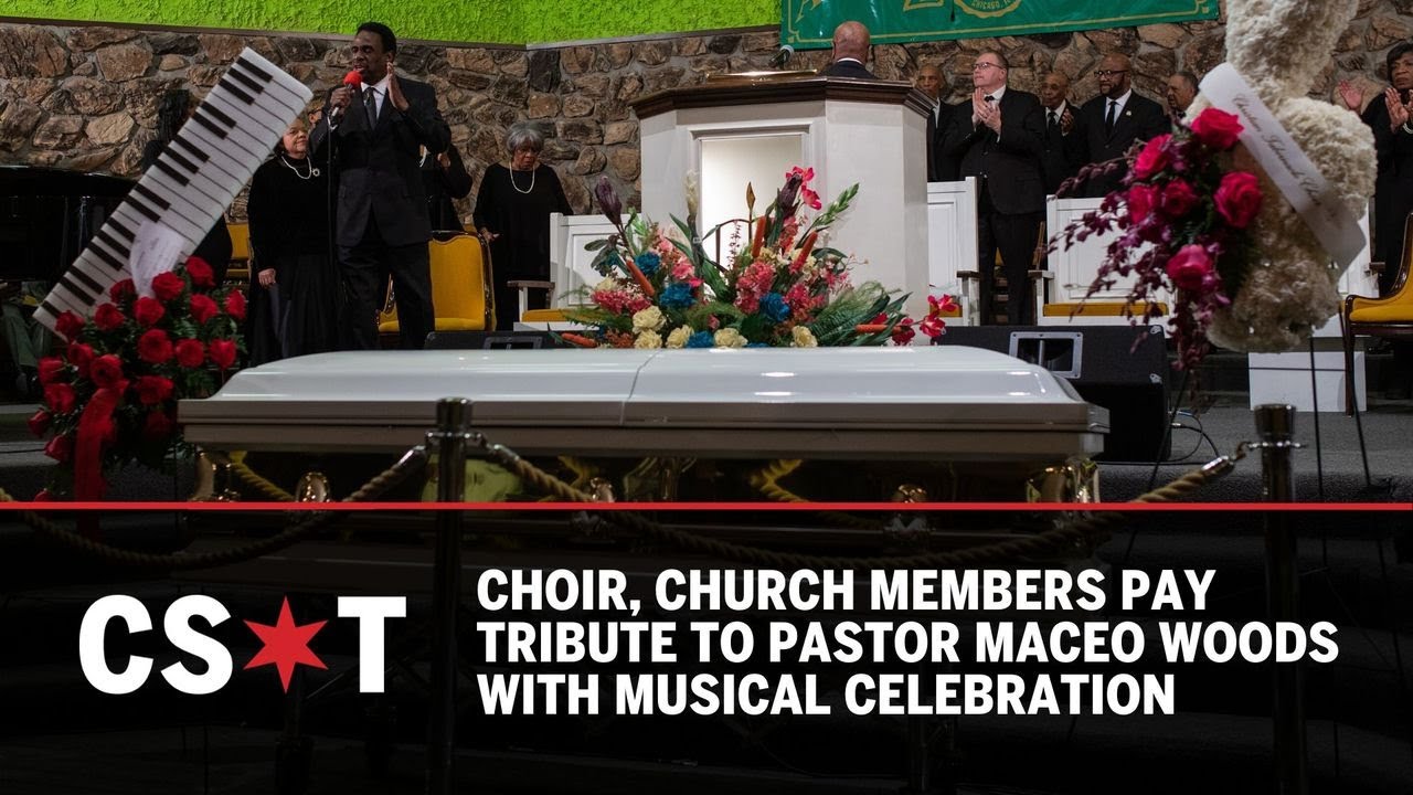 Choir, church members pay tribute to Pastor Maceo Woods with musical celebration
