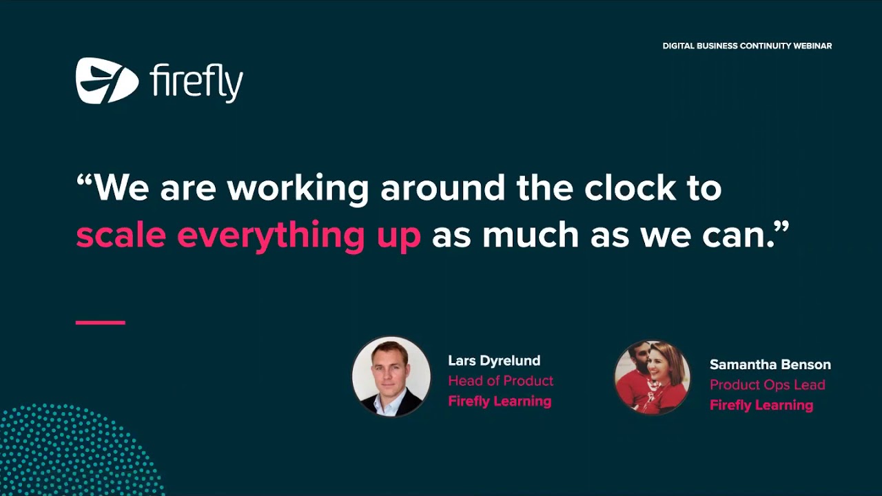 Digital Business Continuity: Using technology to rapidly adapt the customer experience
