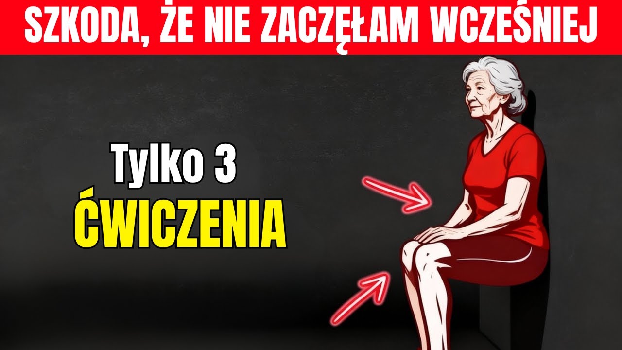 Kobiety 50+: Te 3 Ćwiczenia Naprawiają Chód, Chronią Kręgosłup i Przywracają Siłę