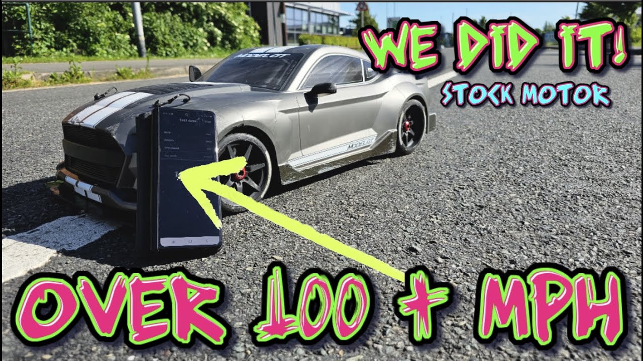 WOW OVER 100MPH ON STOCK MOTOR! - FSR MODEL GT