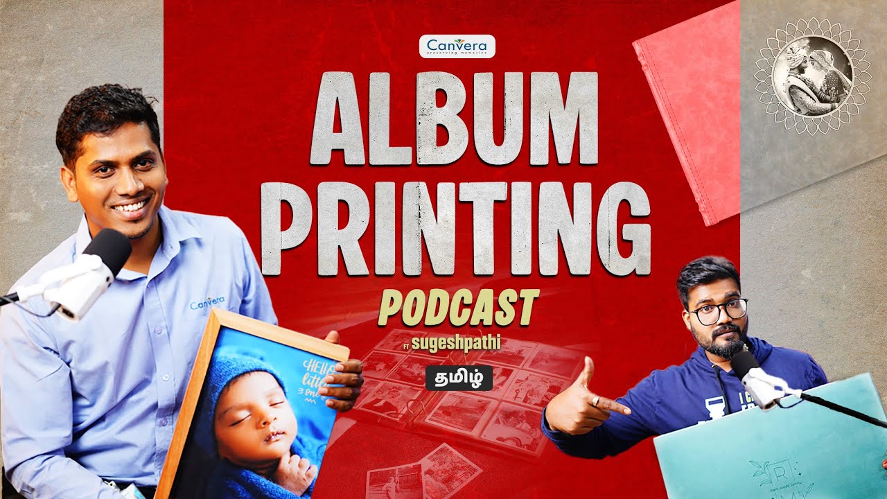 Album Printing Podcast | Album Sizes |  Color Management | Album Sheets | Canvera