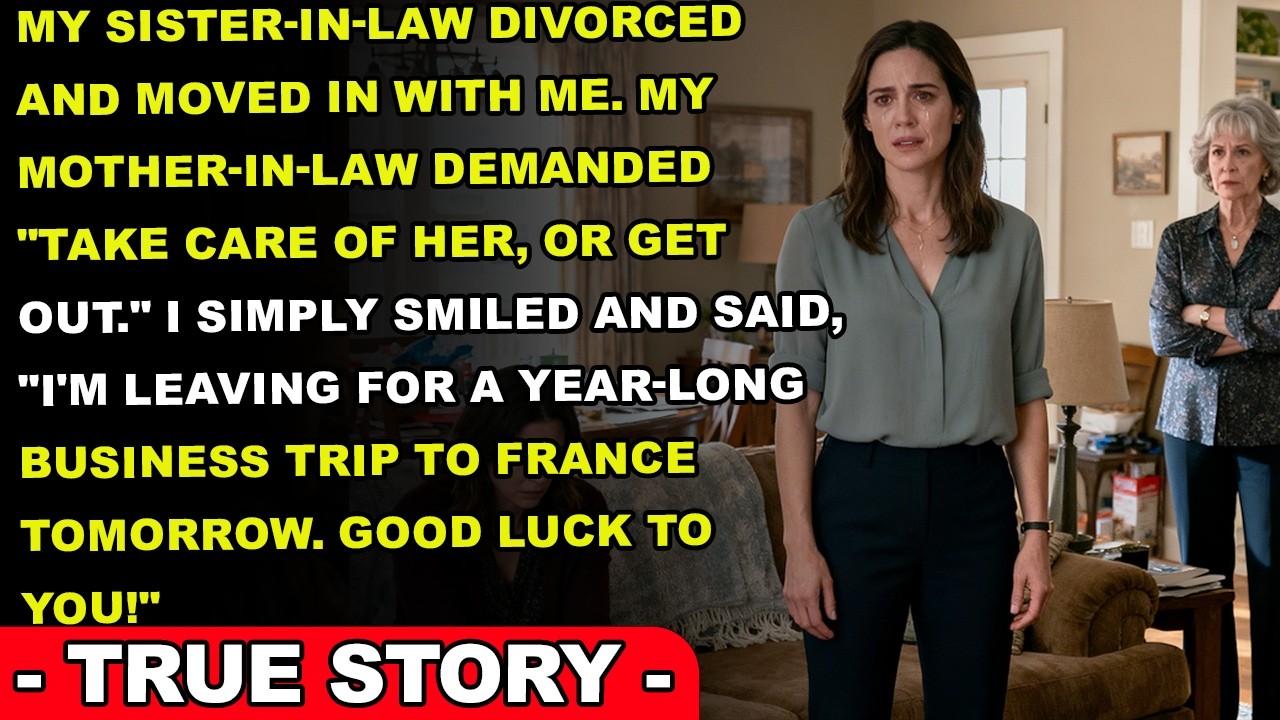 My Divorced SIL Moved In With Me—Then My MIL Gave Me a Cruel Ultimatum