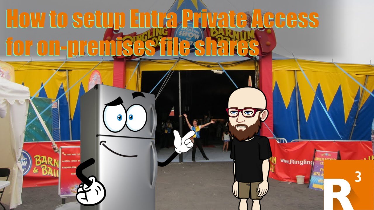 How to setup Entra Private Access for on-premises file shares