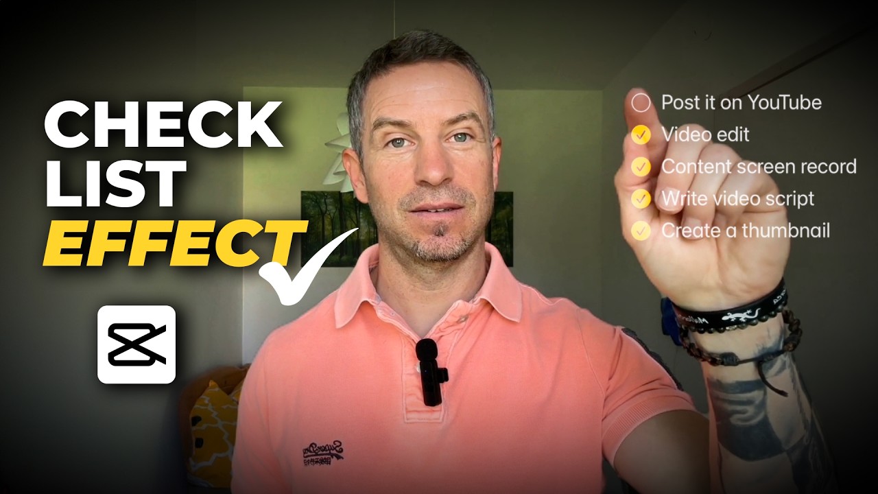 Make Your Own AMAZING Checklist Effect in CapCut