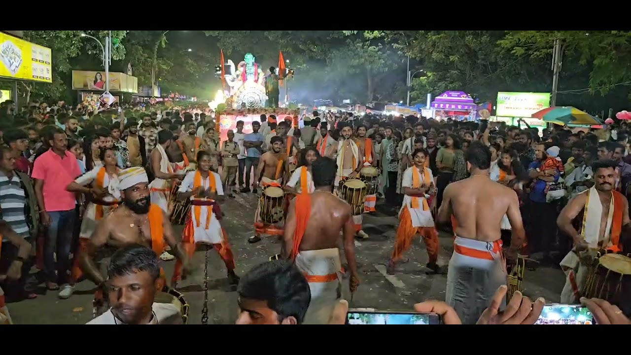 Nehru Maidan live Procession Ganesh Chaturthi Utsav|Mangalore Grand Ganesh Utsav 2024|Viral video