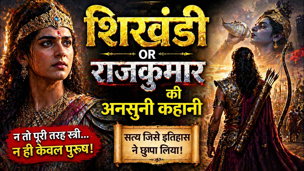 Shikhandi or rajkumar ki ansuni khani ,mhabart ki ansunidasta#mhabhart