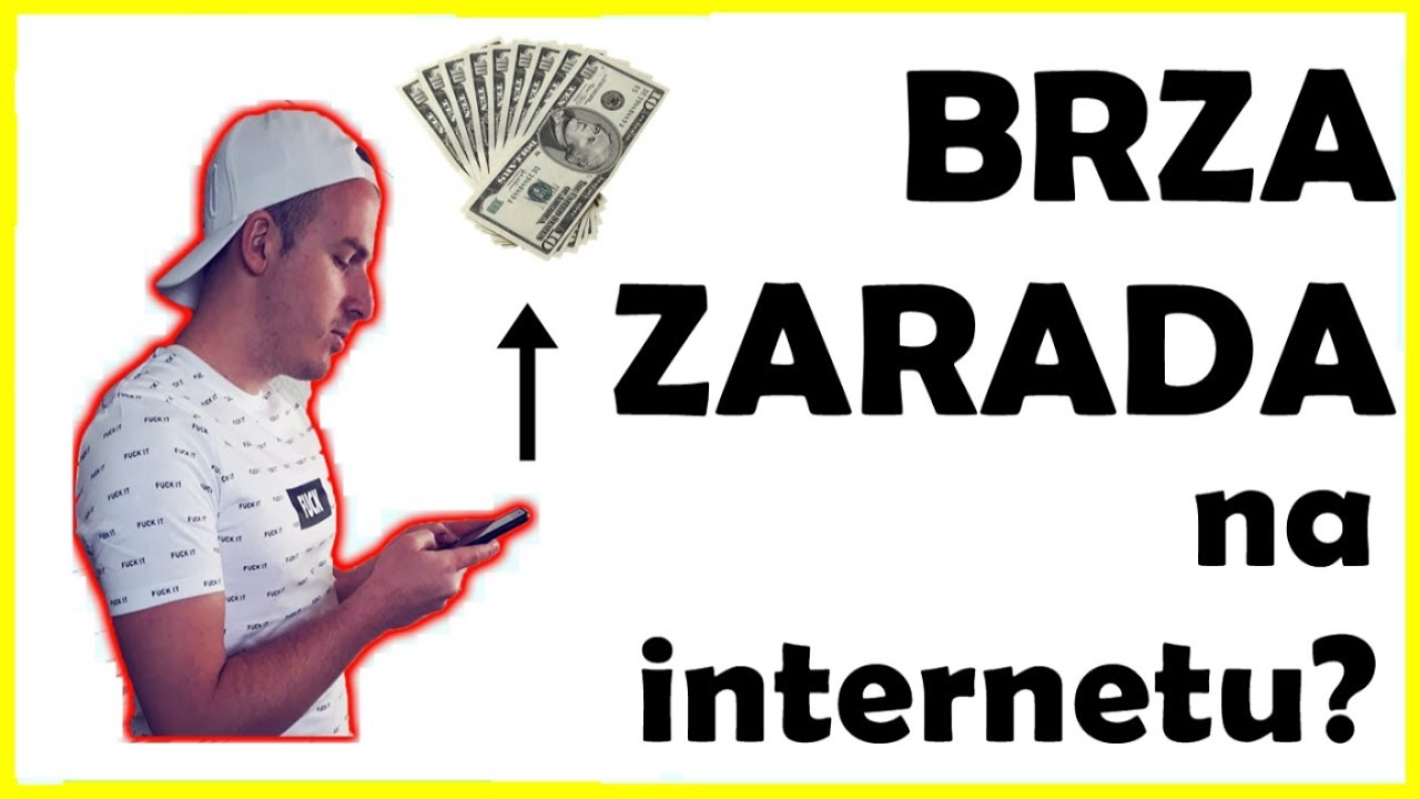Brza ZARADA na INTERNETU? (POGLEDAJTE OVO!)