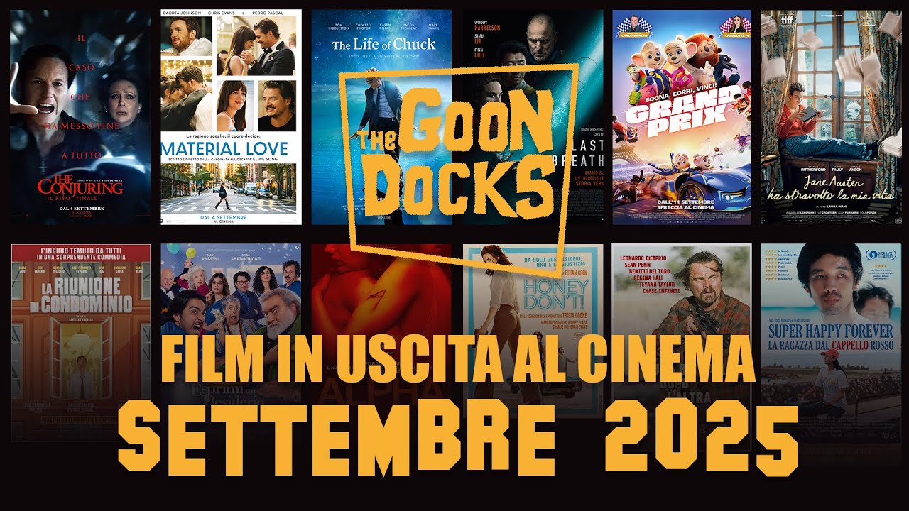 FILM IN USCITA AL CINEMA ► SETTEMBRE 2025