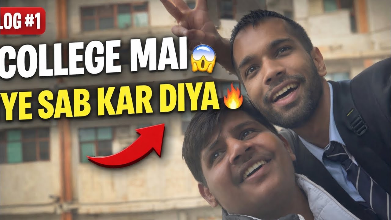 Aaj College Mai Ye Sab Kar Diya 😱🔥 | College Vlog