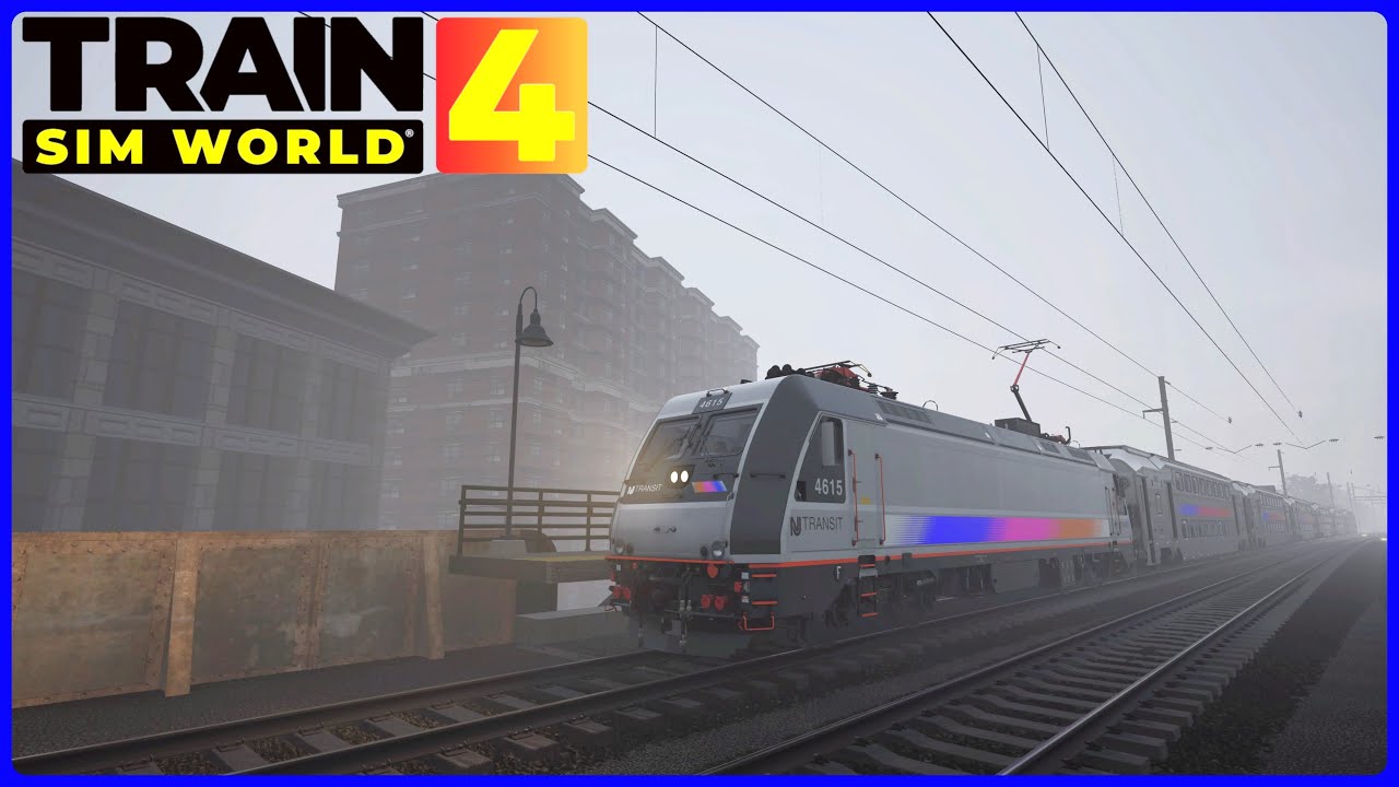 Train Sim World 4: North East Corridor New York-Trenton Scenario #1 -  Havoc Across The Hudson