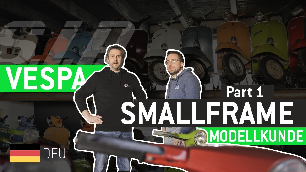 VESPA Smallframe Modellkunde Part 1 🛵💡| Modelle, Teile, Anekdoten {Deutsch}