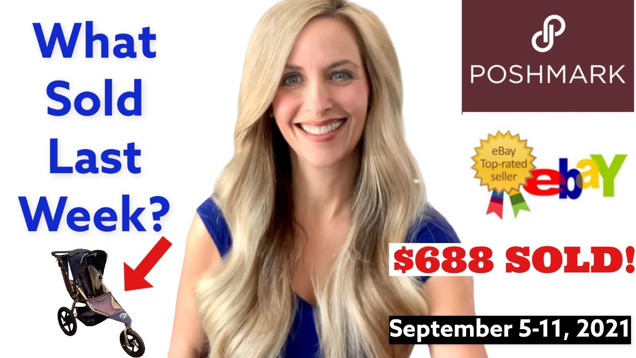 What Sold Last Week on Ebay & Poshmark? Gross Sales, Cost of Goods, Where I Purchased & Profit 2021