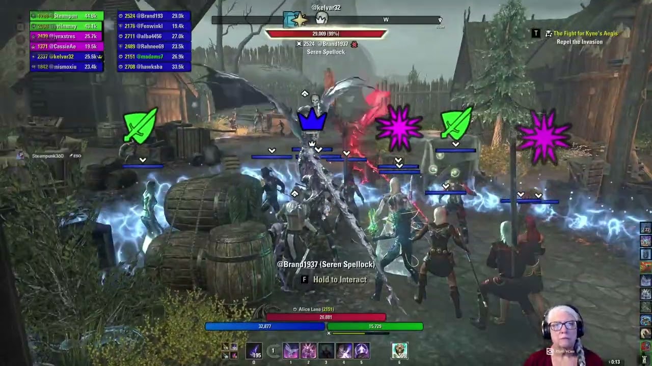 ESO | PC NA | Kynes Aegis on normal with instruction by KelvarJadeWalker of the Not Tonight Guild!!