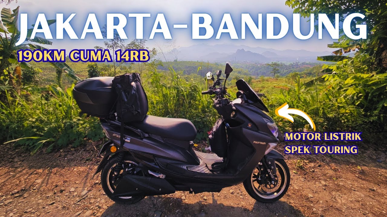 Bukan adu irit, motor listrik gaspol terus 190km cuma 14rb perak | Polytron Fox R (1/2)