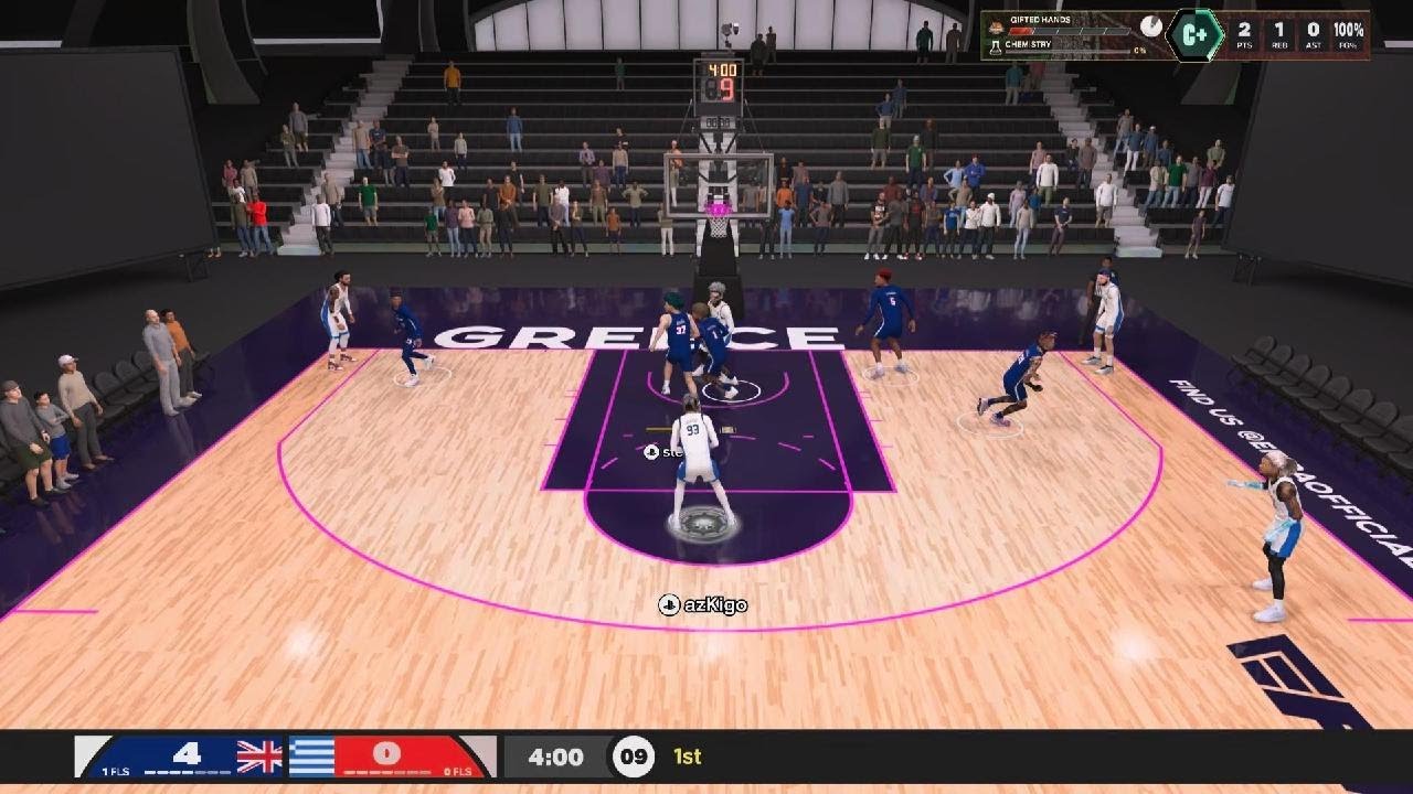 eFIBA Great Britian vs Greece Pre Qals Game 2