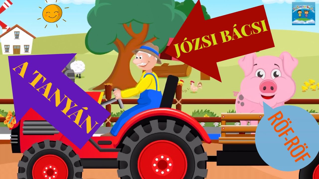 Józsi bácsi a tanyán 🐮🐽🐷🐶🦆