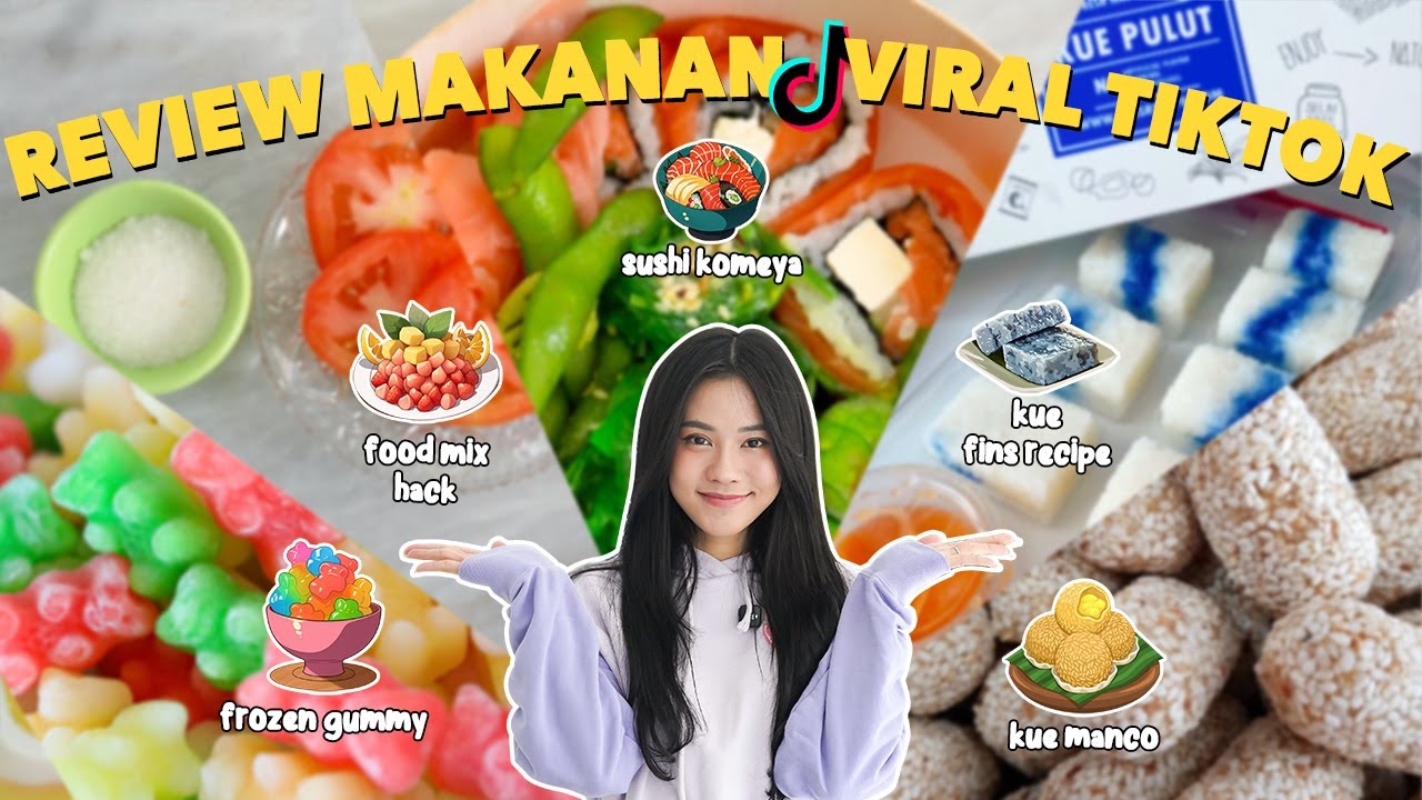 MAKANAN VIRAL TIKTOK! YANG MANA YANG ENAK BENERAN?