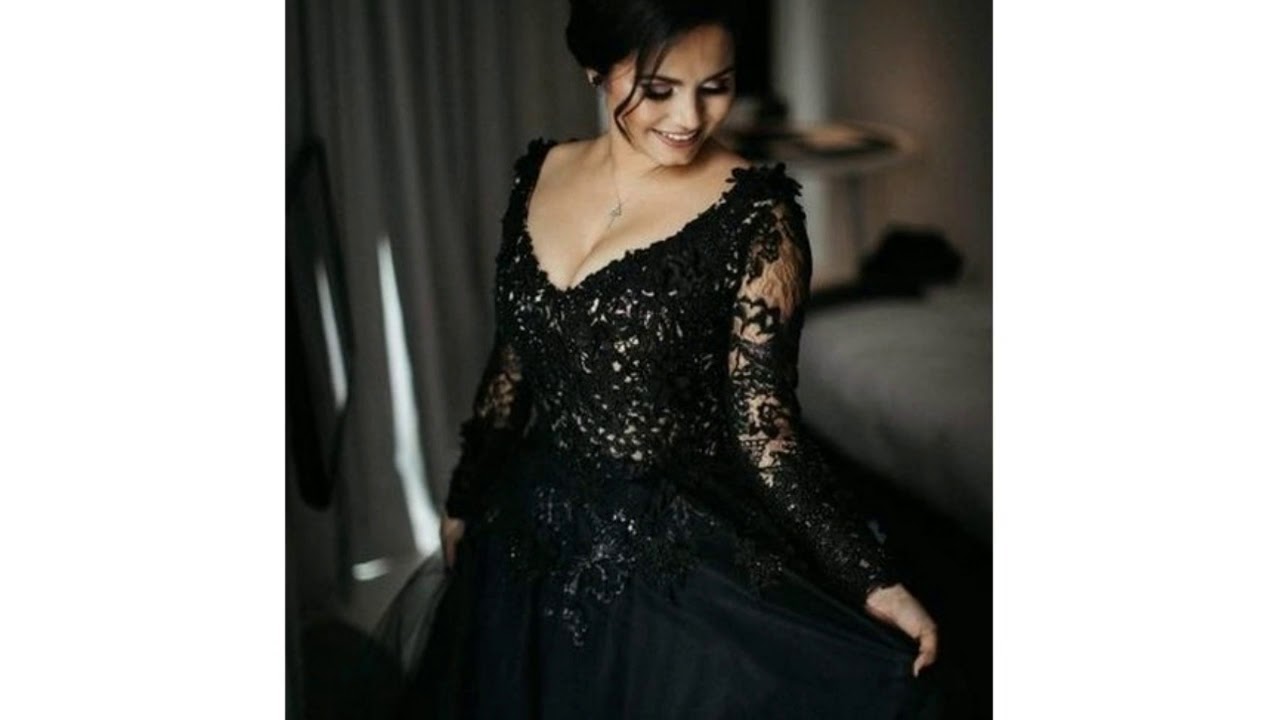 Vestido De Novia Negro