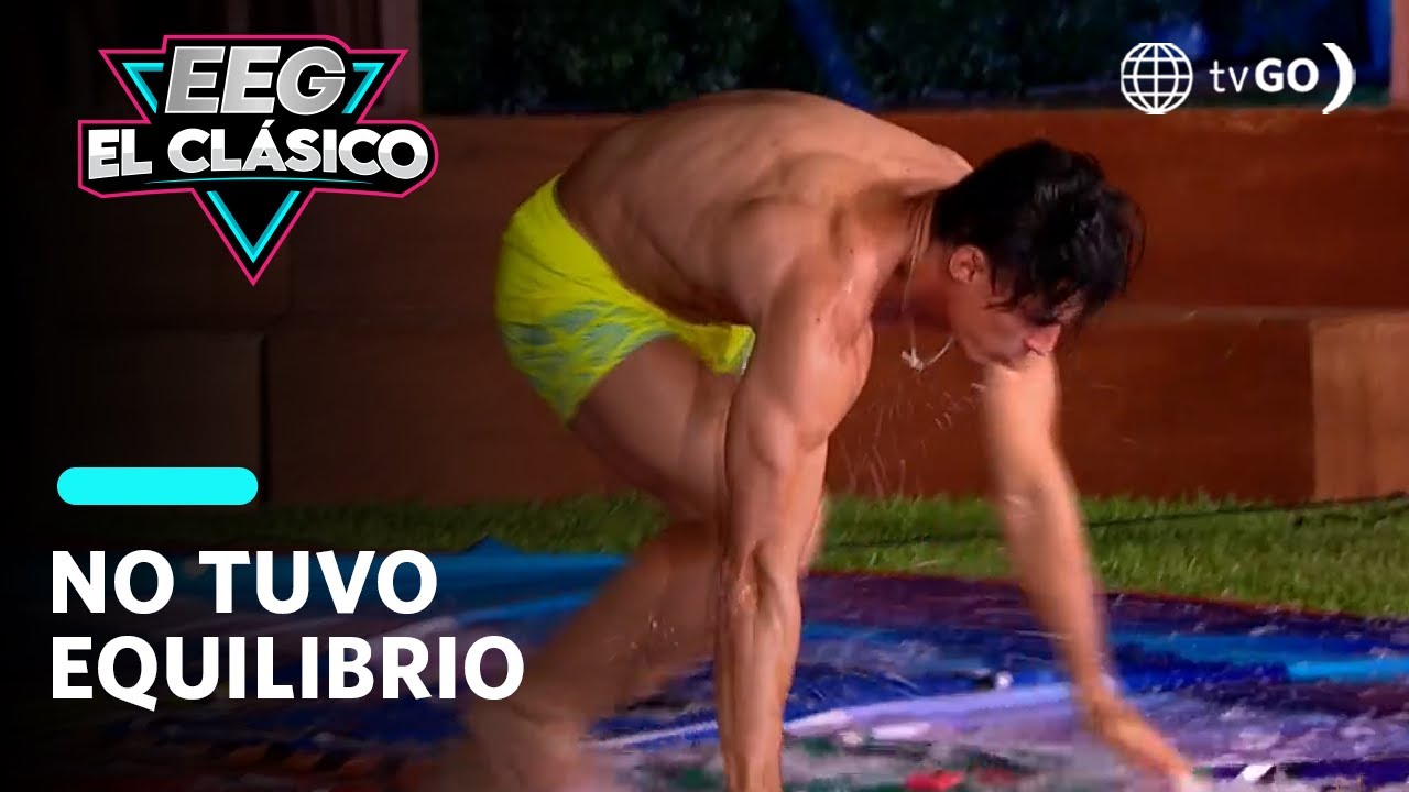 EEG El Clásico: Facundo González y sus divertidos resbalones  (HOY)