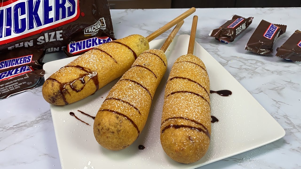 Snickers Corn Dogs