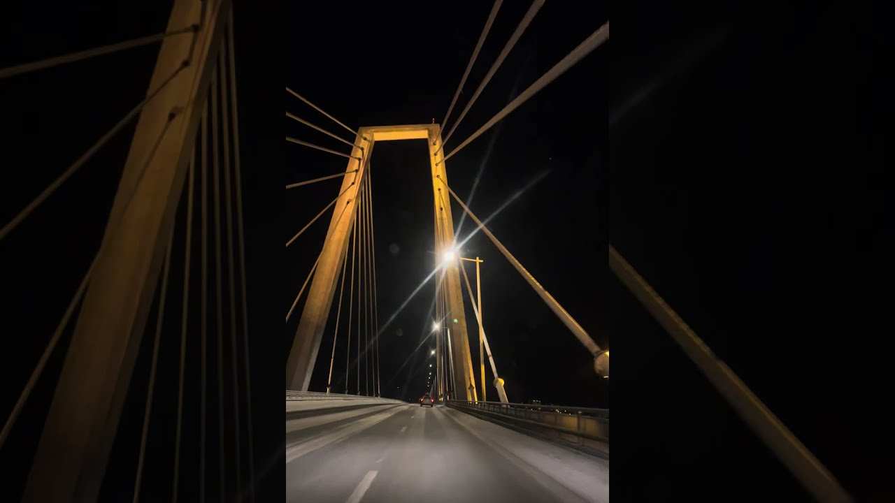 Från Bergöbron Norra till Södra Sjukhus
