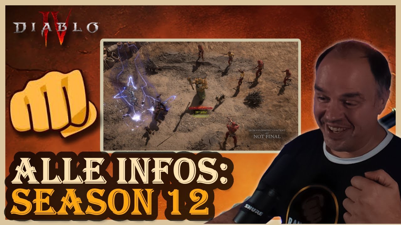 KLEIN ABER FEIN! Diablo überrascht mit viel Content zur SEASON 12!