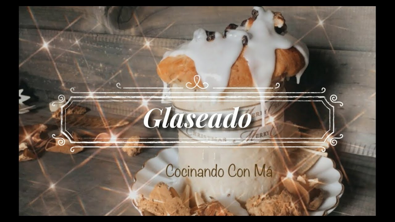 💖 GLASEADO para PAN DULCE NAVIDEÑO y BUDINES