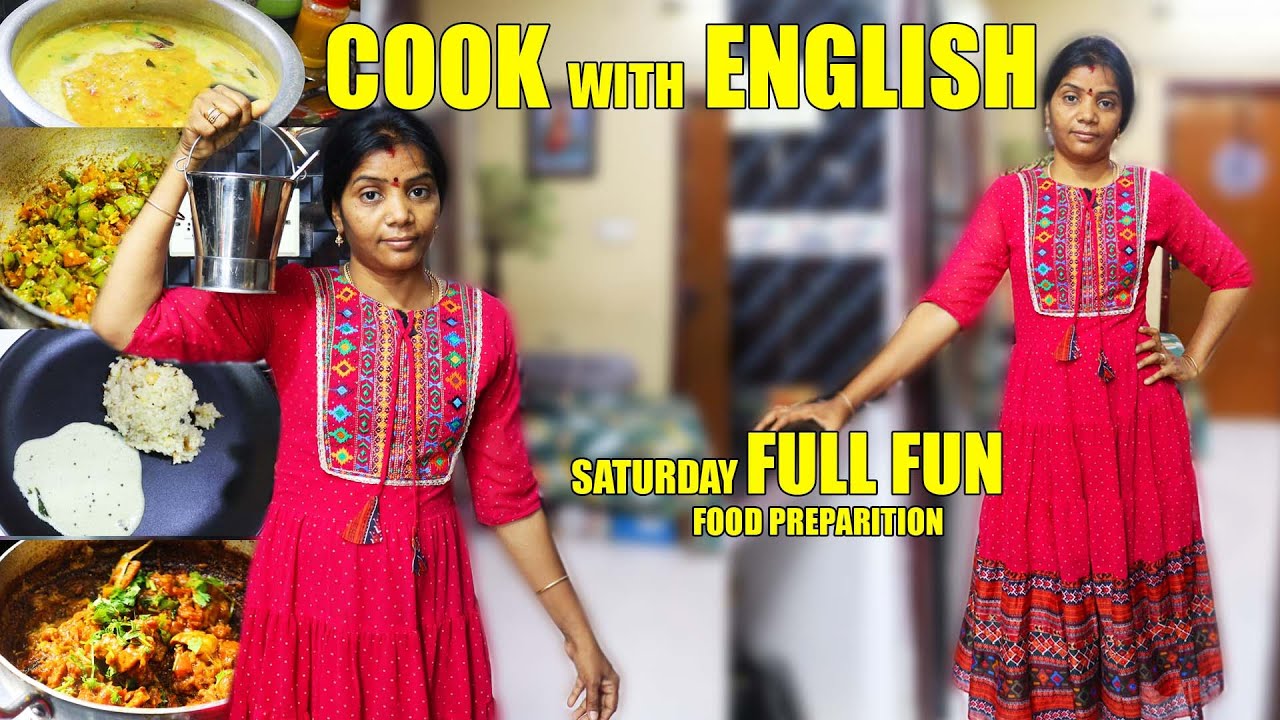 வாங்க ஆங்கிலம் பேசி பழகலாம் | SATURDAY FULL FUN   LUNCH PREPARATION | 10  JUNE  2023 | JENI
