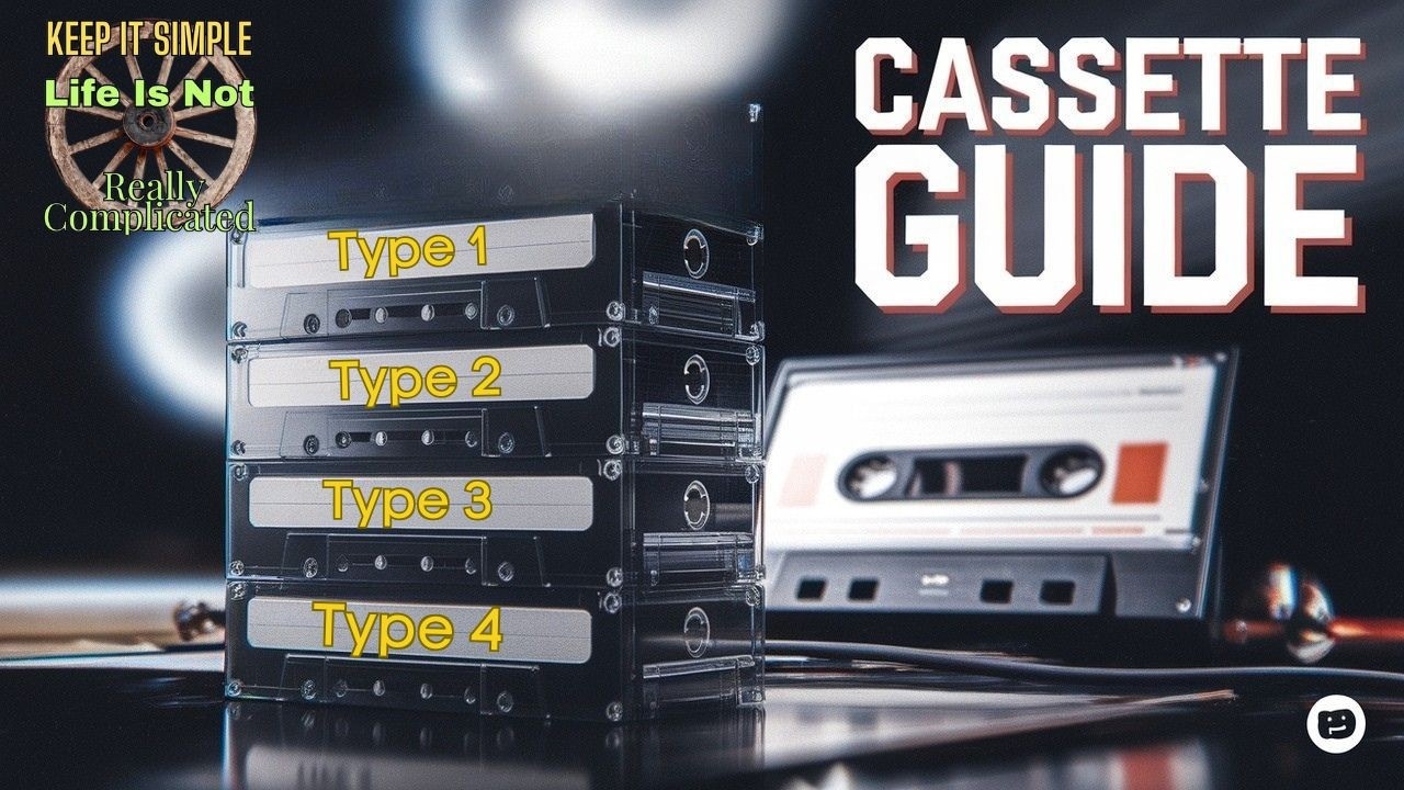 Cassette Tape Types: A Complete Guide. (In  4 mins).