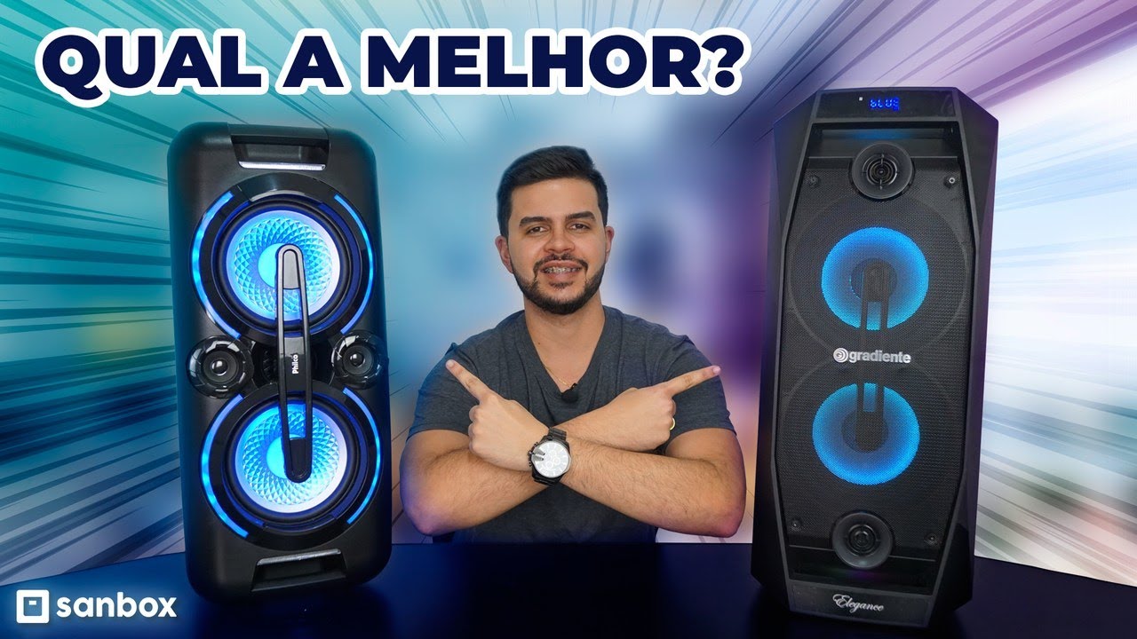 Qual a melhor Caixa Amplificada? PCX 8000 Philco x ELEGANCE Gradiente!