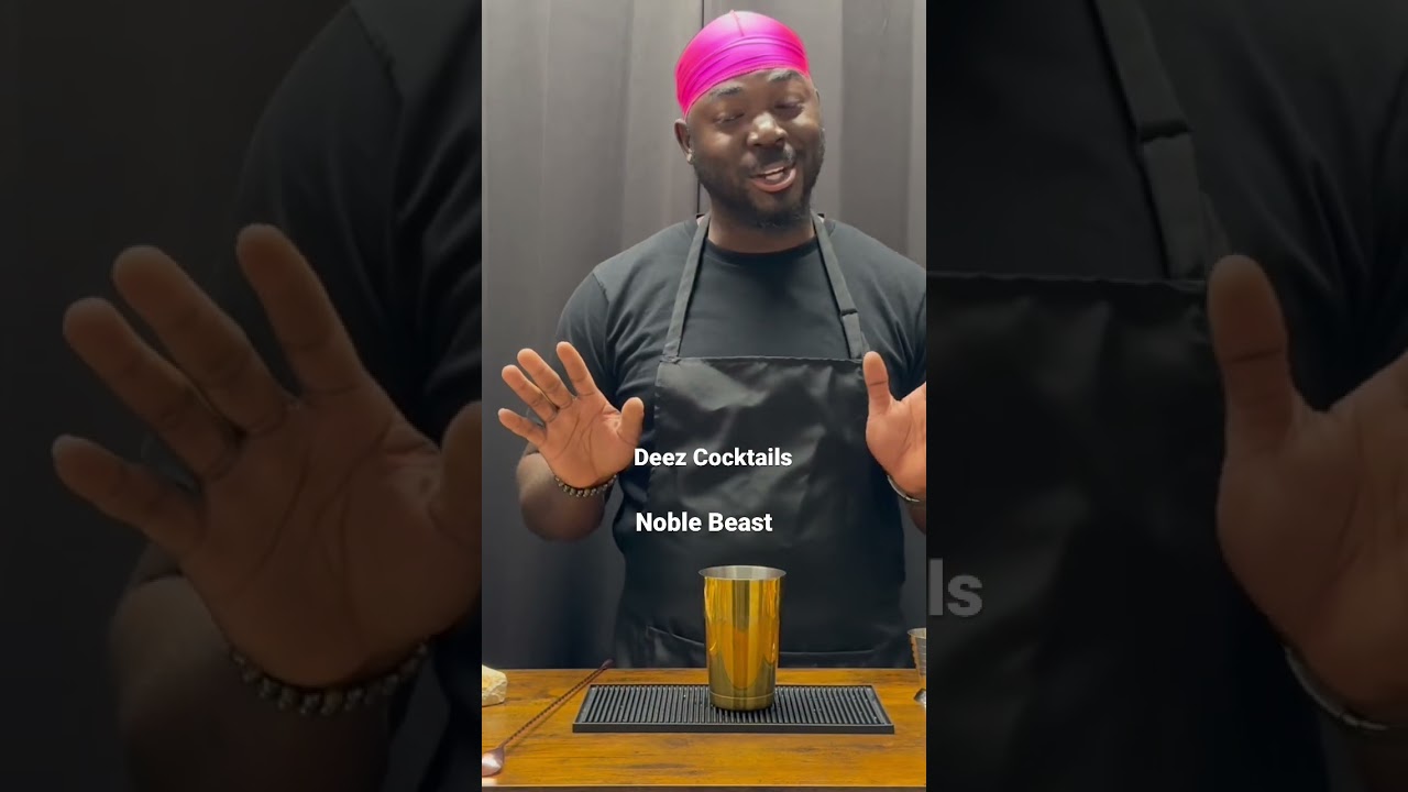Noble Beast #cocktail #deezcocktails #craftcocktail #drinks #video #tips #learn #beast #recommended