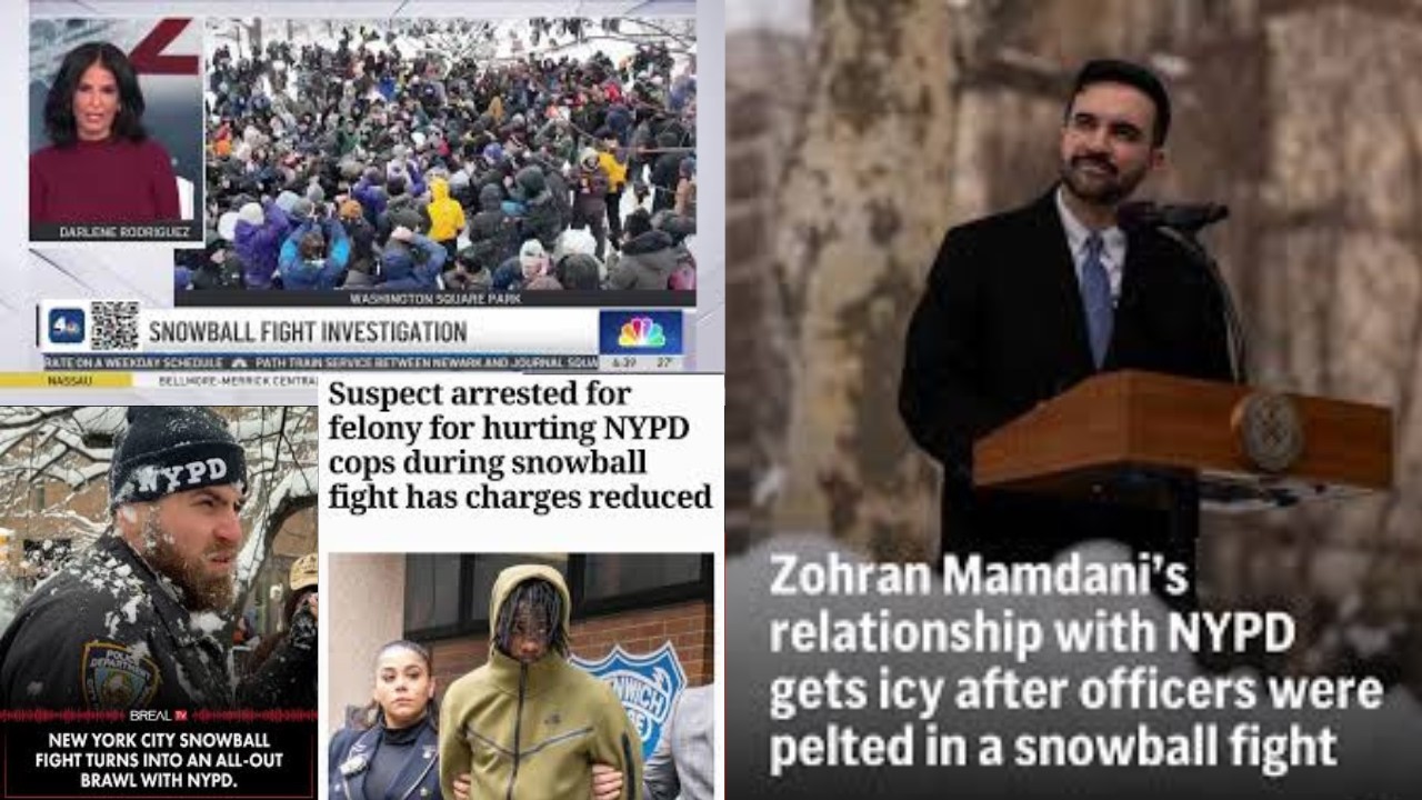 Snowballs or ASSAULT?! NYC Mayor Downplays Cop Injuries 😳❄️🚔