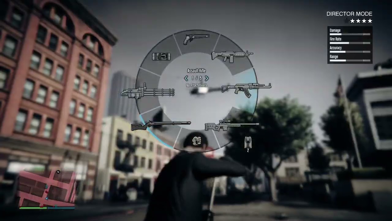 Grand Theft Auto V gameplay from PS4